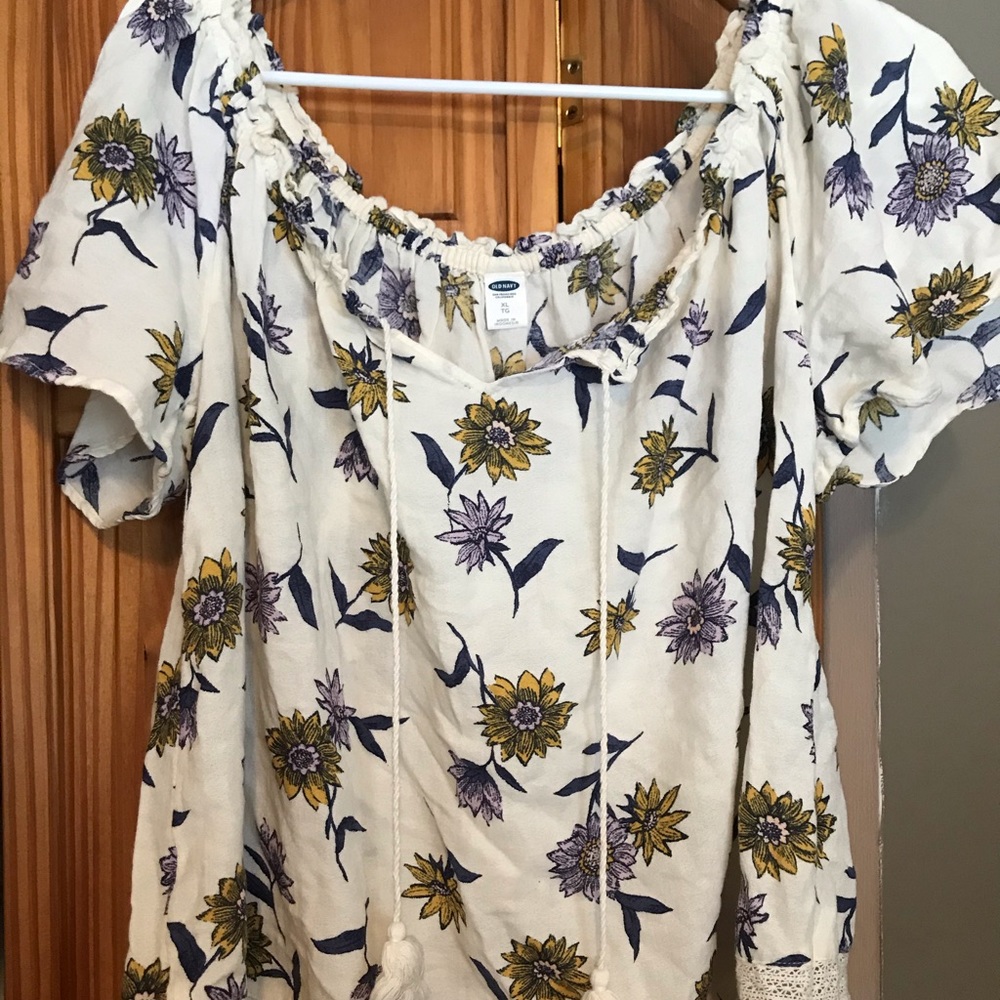 Off shoulder top